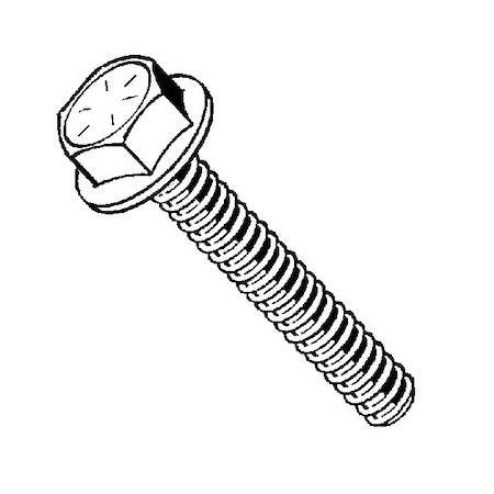 Midwest Fastener Grade 8, 3/4"-10 Flange Bolt, Zinc Plated Steel, 6 in L, 2 PK 933263